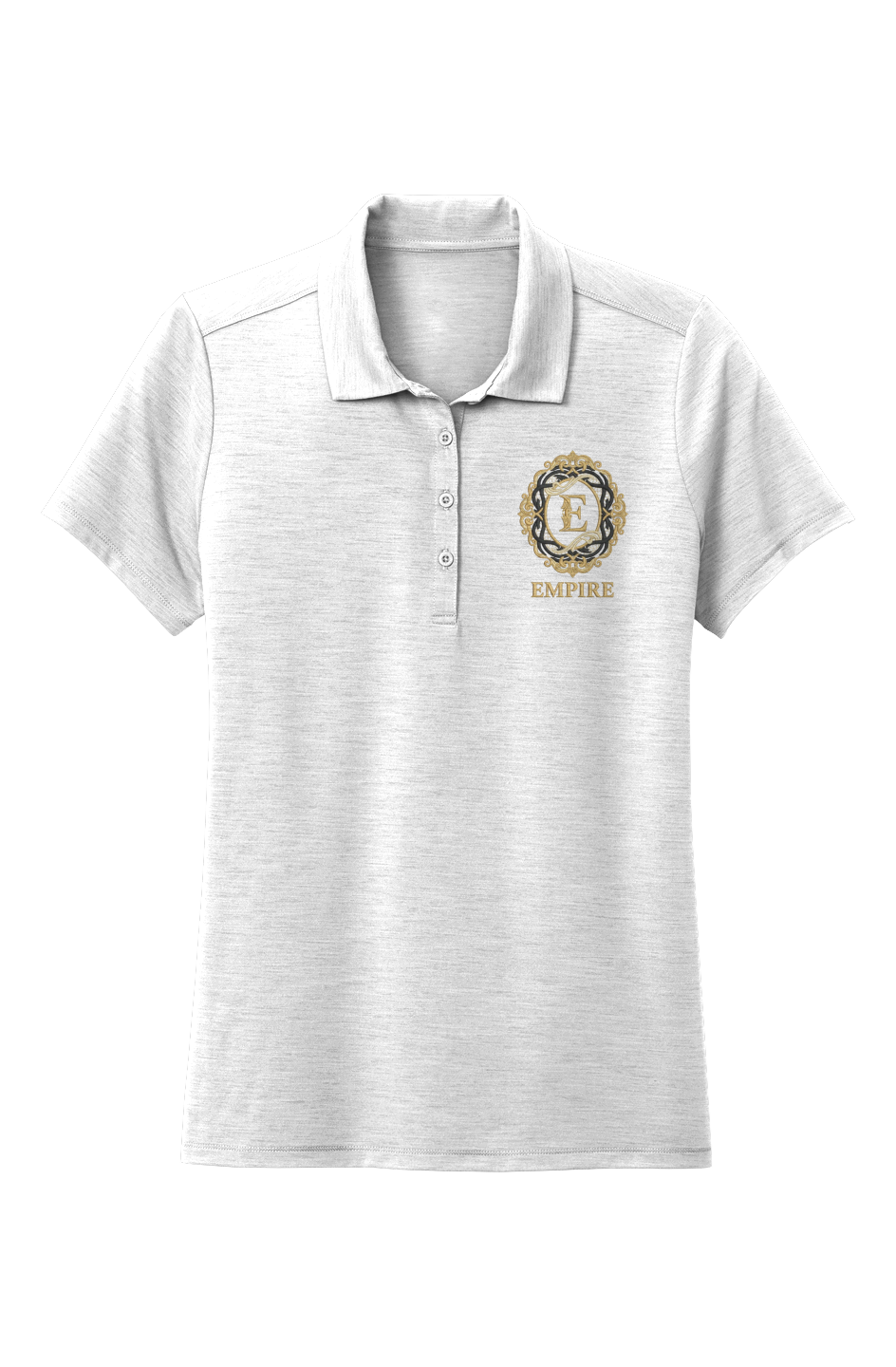 Womens Versa Polo Aurelia Medallion embroidery
