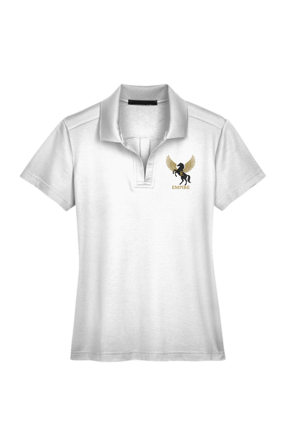 Performance Ladies' Plaited Polo winged horse embroidery