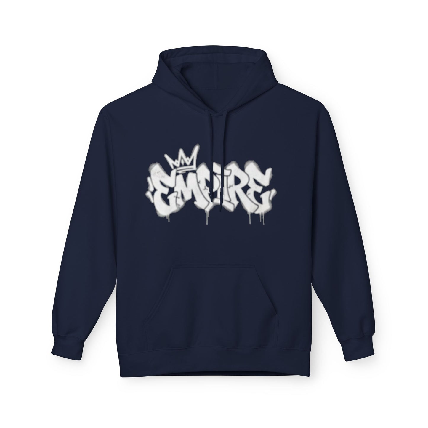 EMPIRE Graffiti Circle Full Zip Hoodie — Bold Men's Urban Streetwear