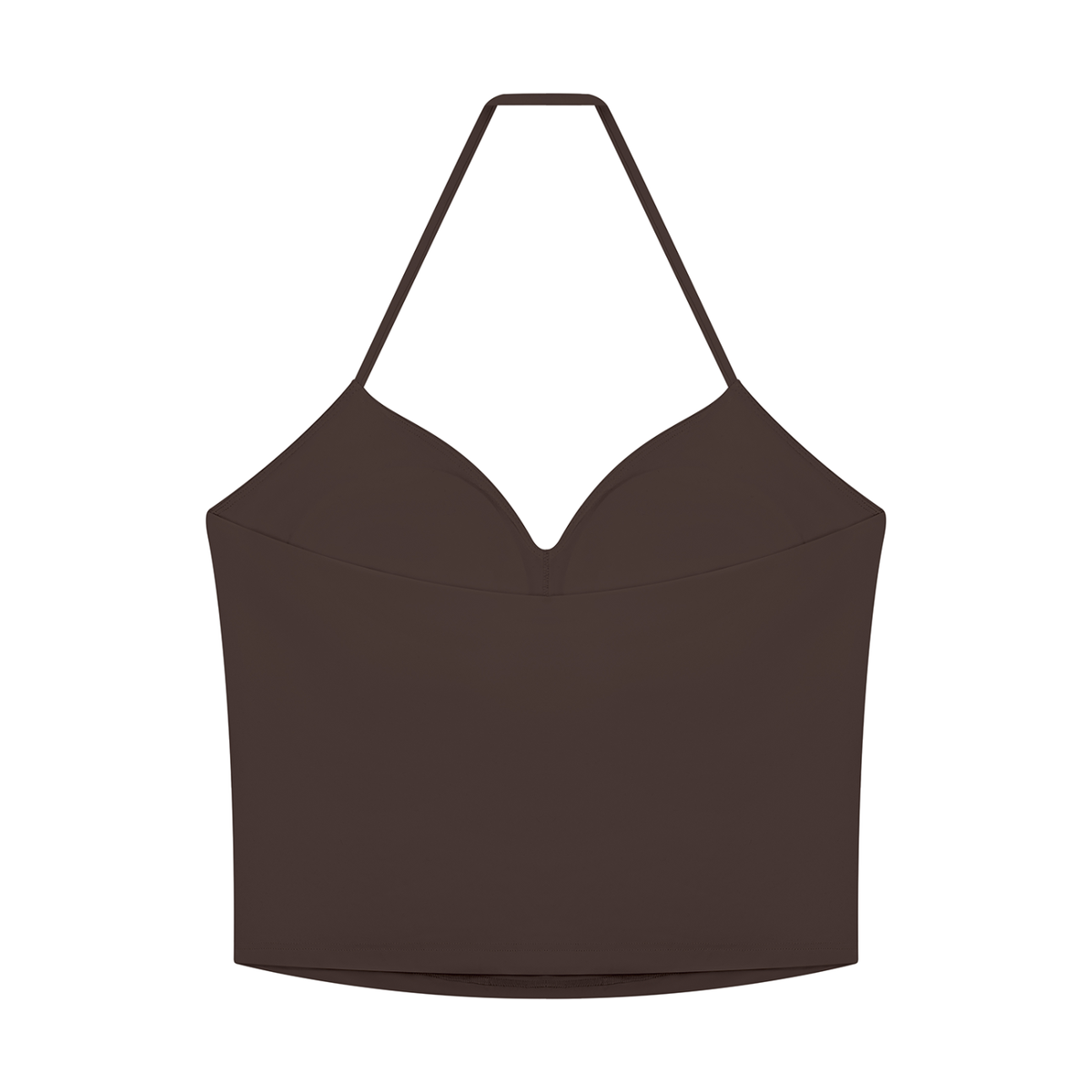 EMPIRE Women's Ruched Halter Crop Top — Empire Ornamental Arrow