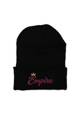 beanie women embroidery