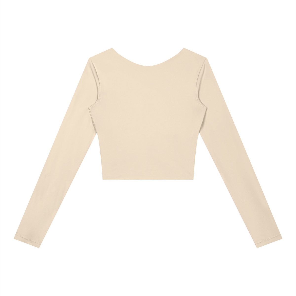 EMPIRE Women's Panelled Long-Sleeve Yoga Top — Chrome Signature