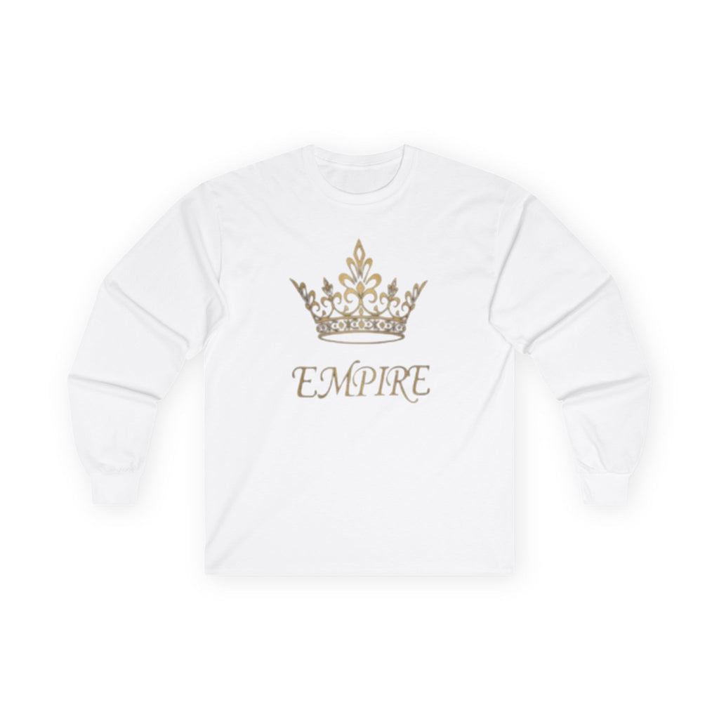 EMPIRE Long Sleeve Tee Black — Classic Women's Cotton Shirt