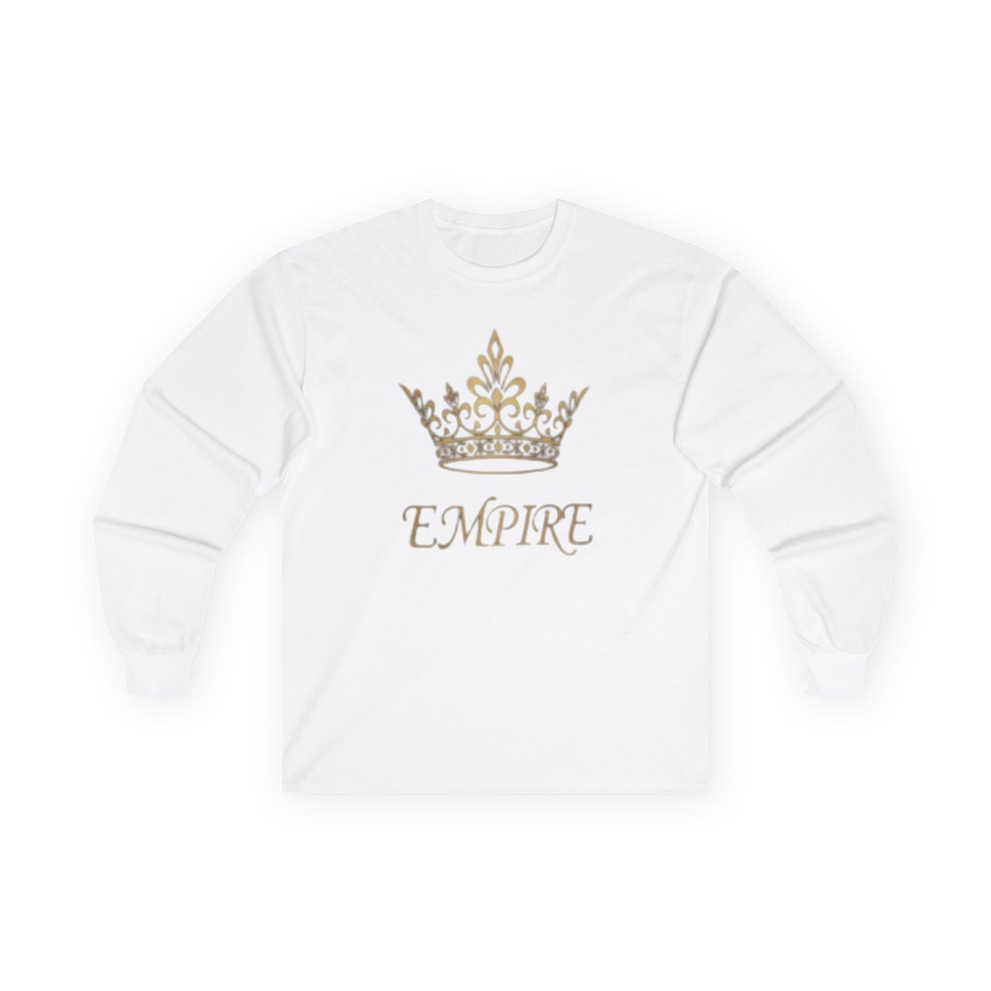 EMPIRE Long Sleeve Tee Black — Classic Women's Cotton Shirt