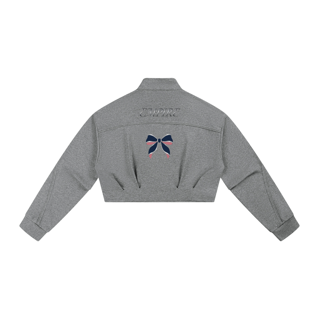 EMPIRE Women's Boxy Button-Front Jacket — Empire Ribbon Current