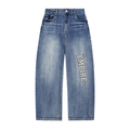EMPIRE Sun Fade Baggy Denim — Premium Women's Streetwear