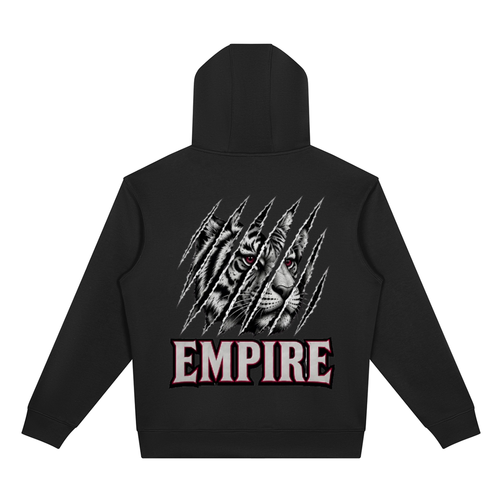 EMPIRE Men’s Drop-Shoulder Full-Zip Hoodie — Empire Iron Tiger Fragmenté