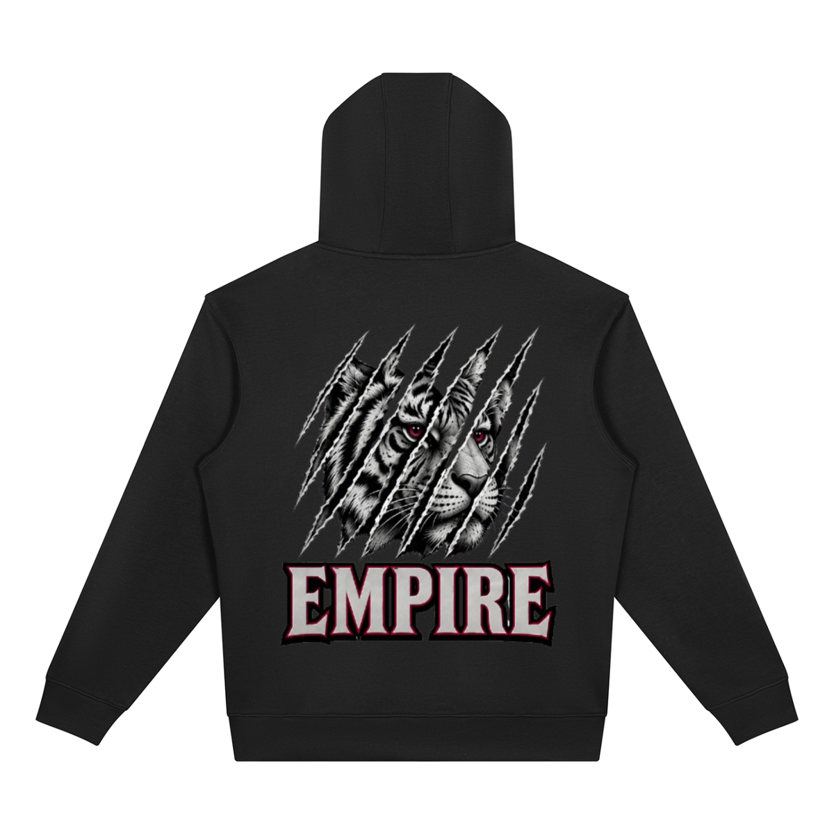EMPIRE Men’s Drop-Shoulder Full-Zip Hoodie — Empire Iron Tiger Fragmenté