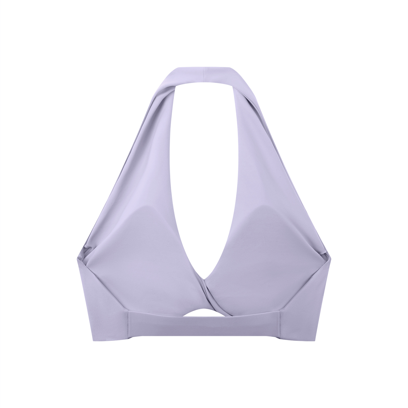 EMPIRE Pleated Halter Sports Bra — Premium Women's Activewear