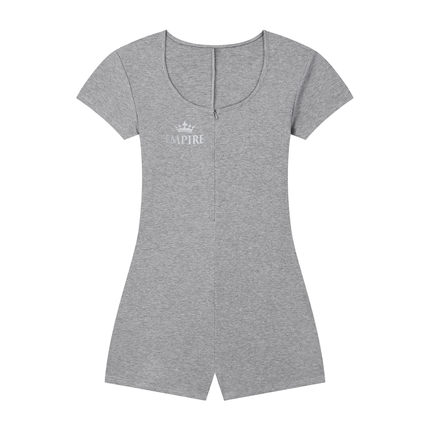 EMPIRE Cape Tie-Waist Romper — Draped Authority