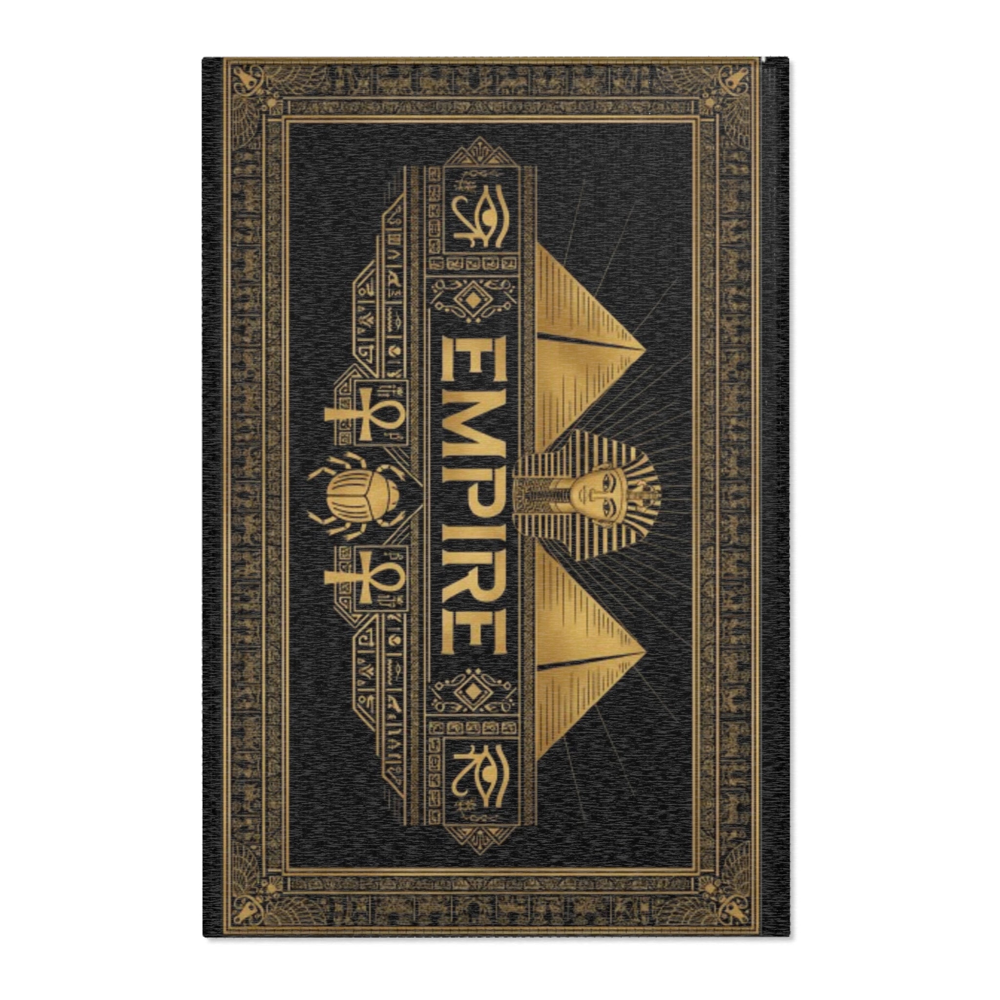 EMPIRE Area Rug — Egyptian Pharaoh Gold