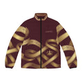 EMPIRE Men's Stand-Collar Puffer Jacket — Empire ruban entrelacés