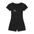 EMPIRE Cape Tie-Waist Romper — Draped Authority