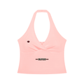 EMPIRE Women's Ruched Halter Crop Top — Empire Lotus