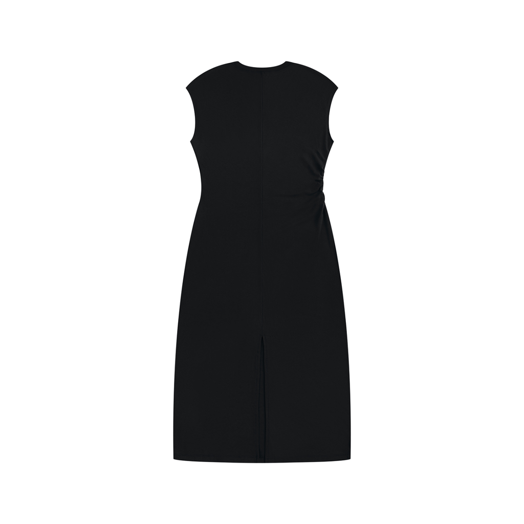EMPIRE Women's Ruched Sleeveless Dress — Empire Iris Signature