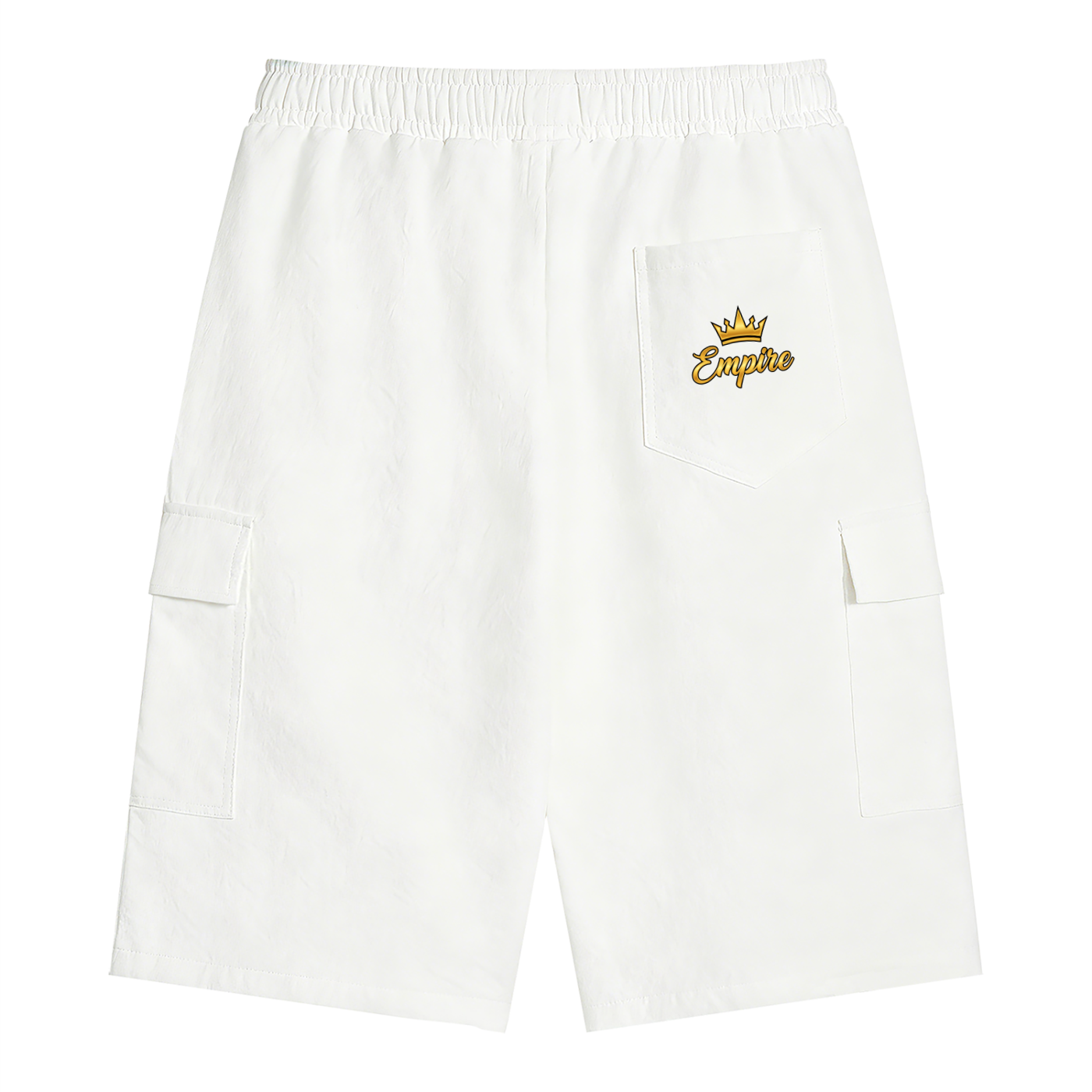 EMPIRE Drawstring Cargo Shorts — Men's Premium Heavyweight Streetwear