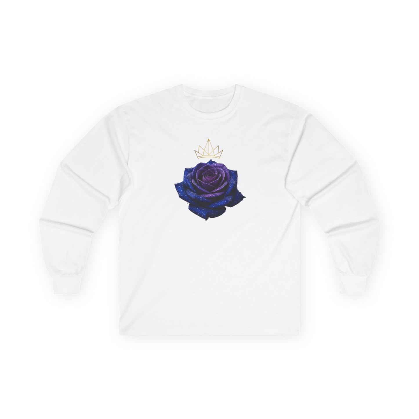 EMPIRE Rose Long Sleeve Tee — Elegant Women's Cotton Shirt