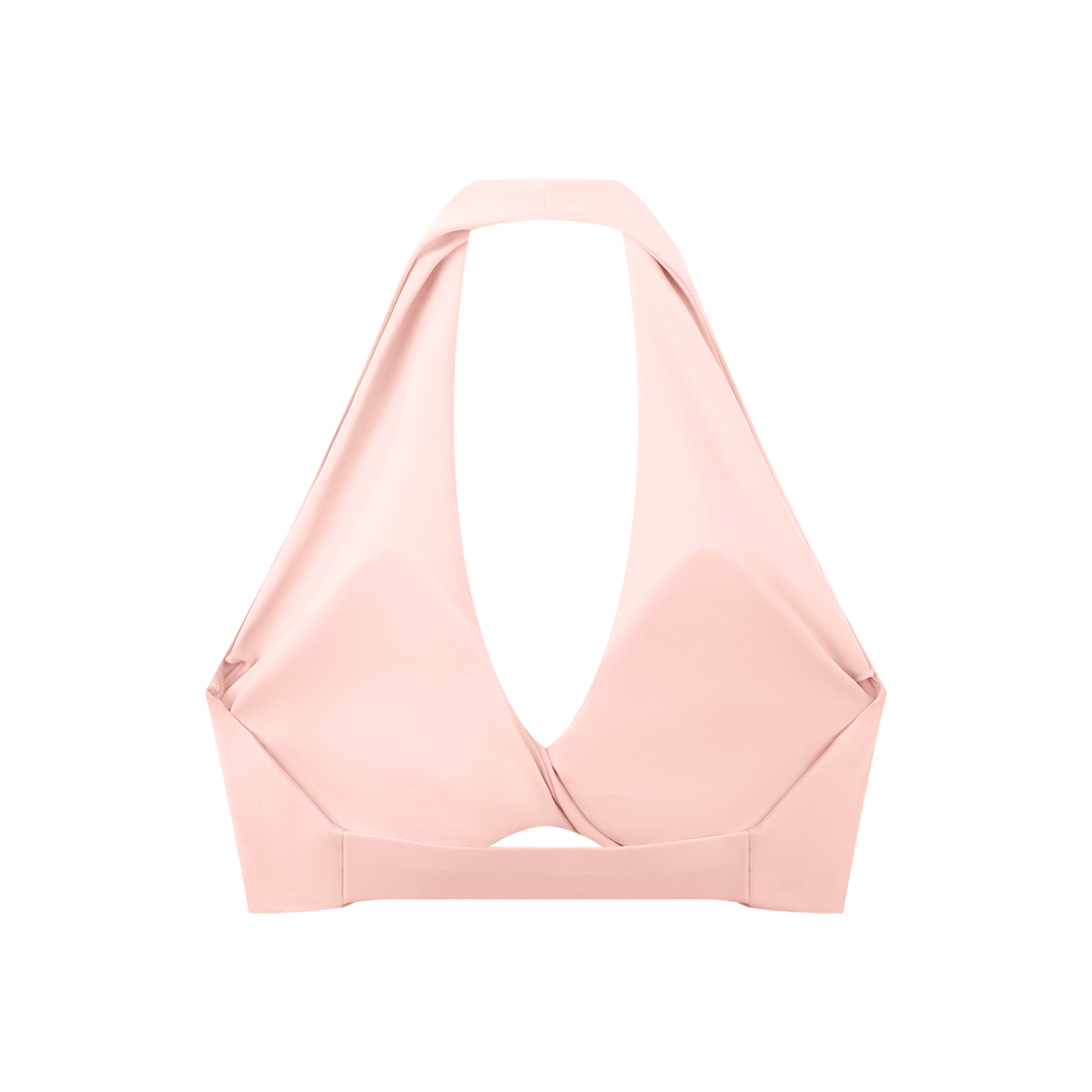 EMPIRE Pleated Halter Sports Bra — Premium Women's Activewear