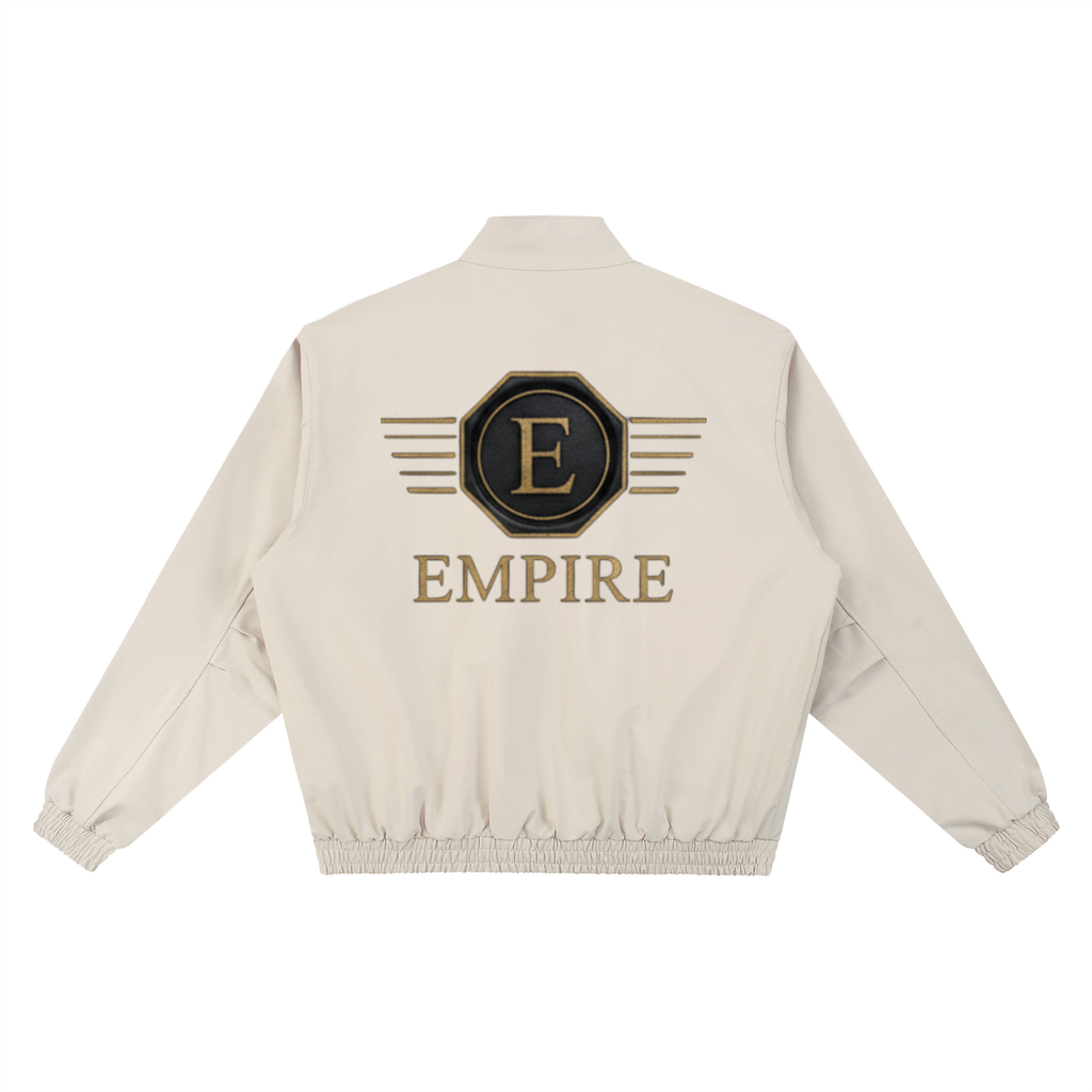 EMPIRE Men’s Loose Stand-Collar Bomber Jacket — Empire Signet