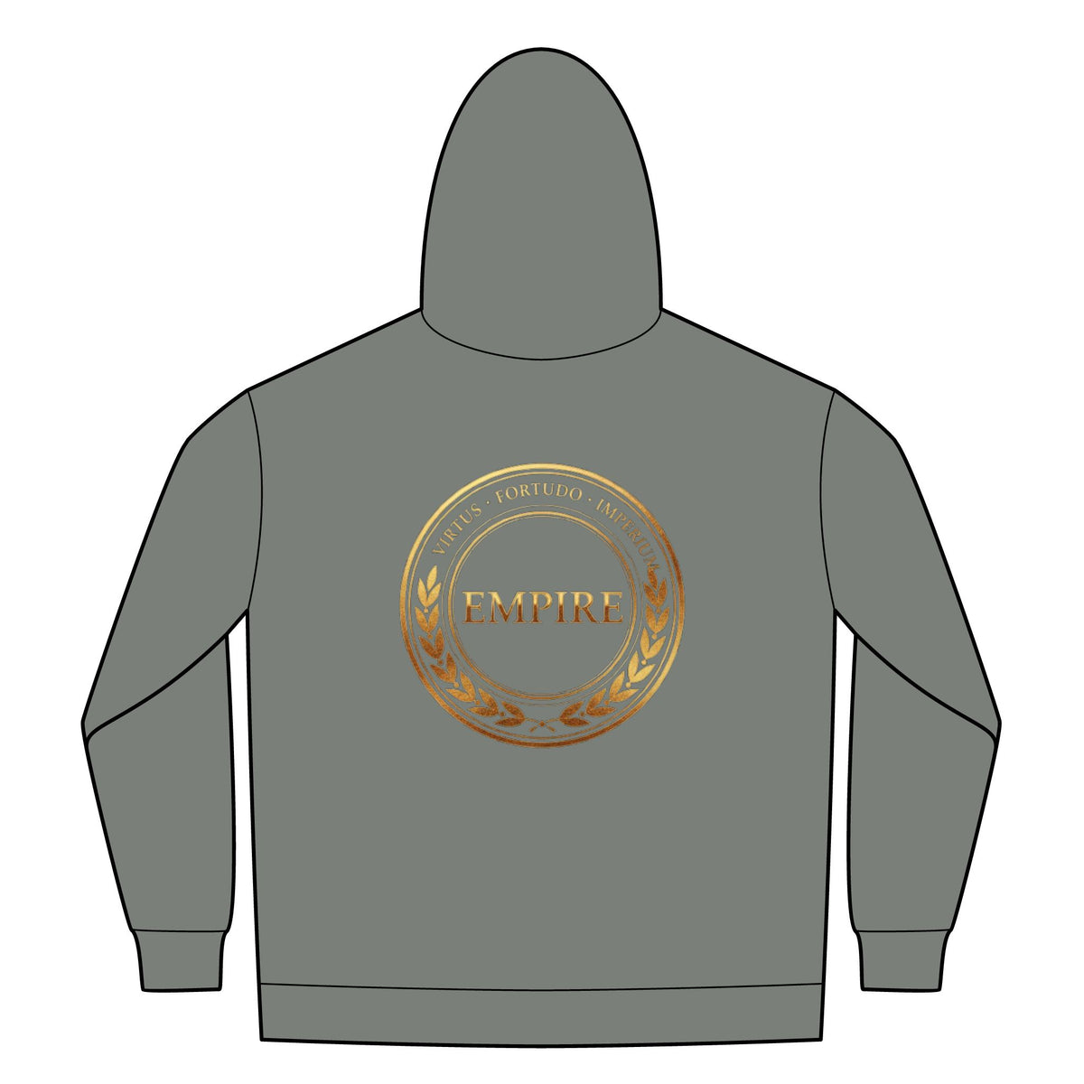 EMPIRE Men's Heavyweight Sherpa-Lined Zip Hoodie