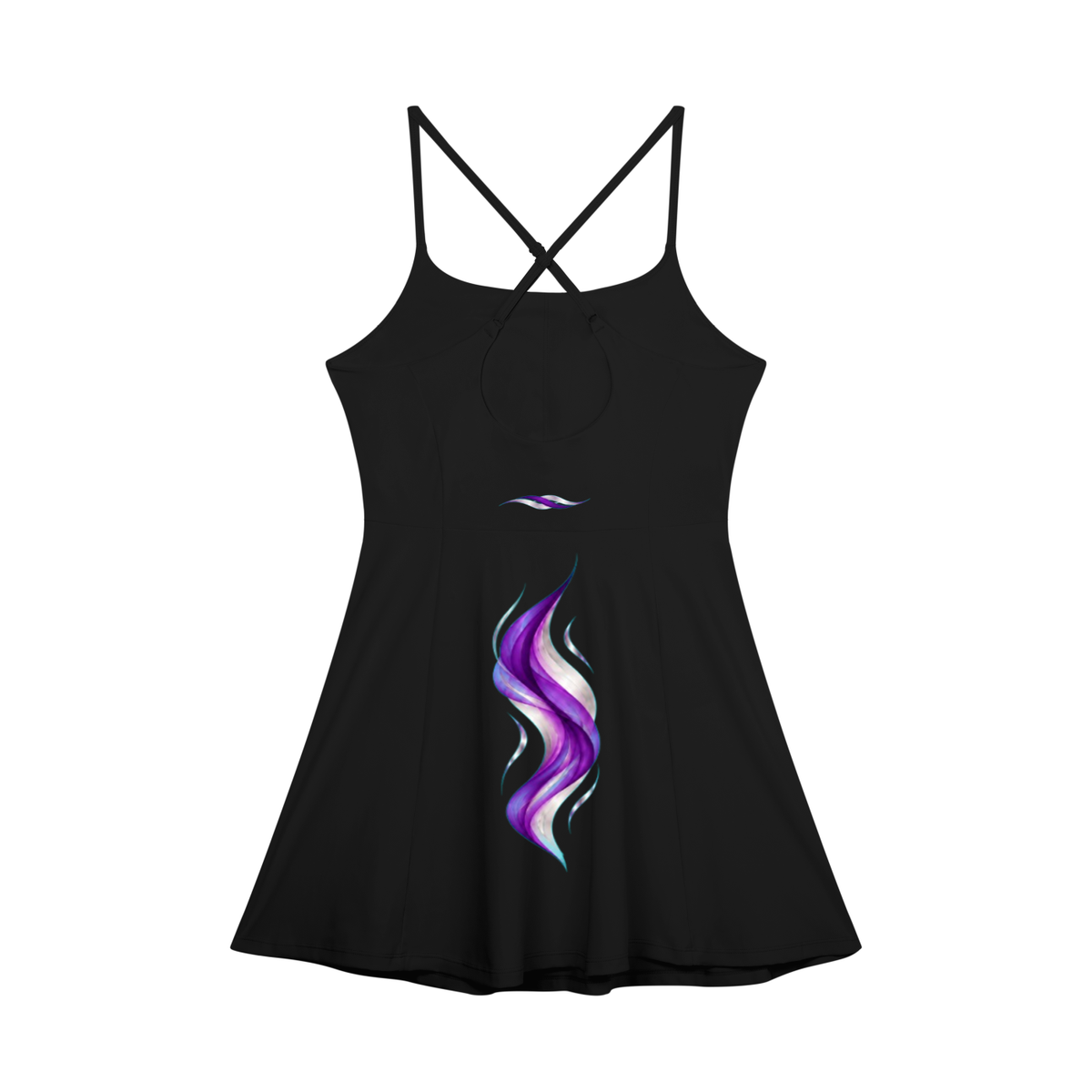 EMPIRE Women's Paneled A-Line Dress — Prism Tide