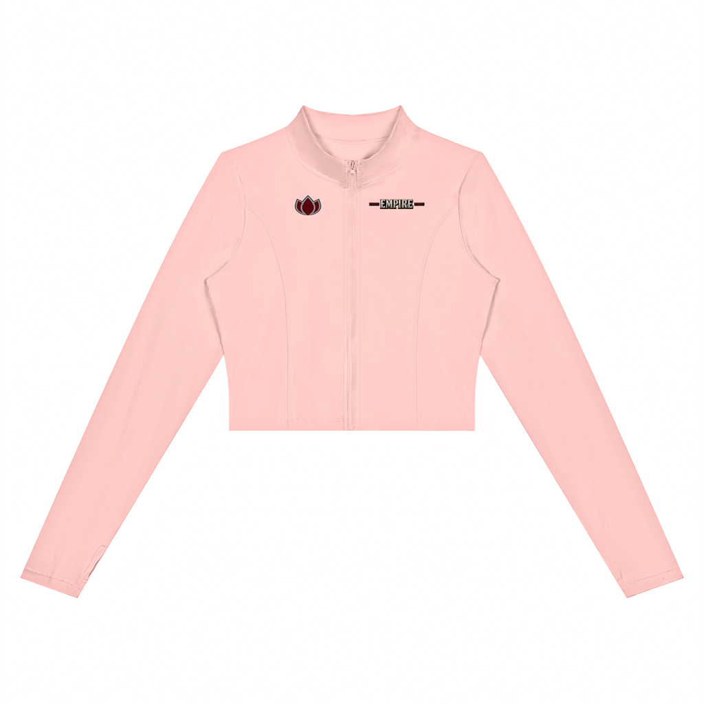 EMPIRE Women's Cropped Zip Sports Jacket — Empire Lotus