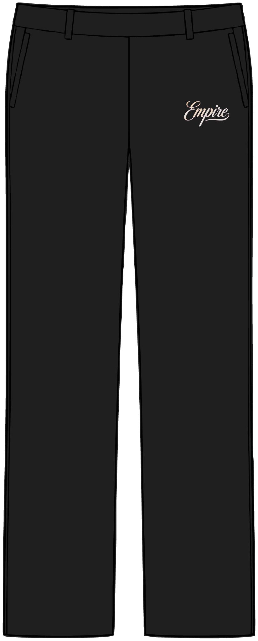 EMPIRE Women's Stretch Tailored Trousers — Elegant Script