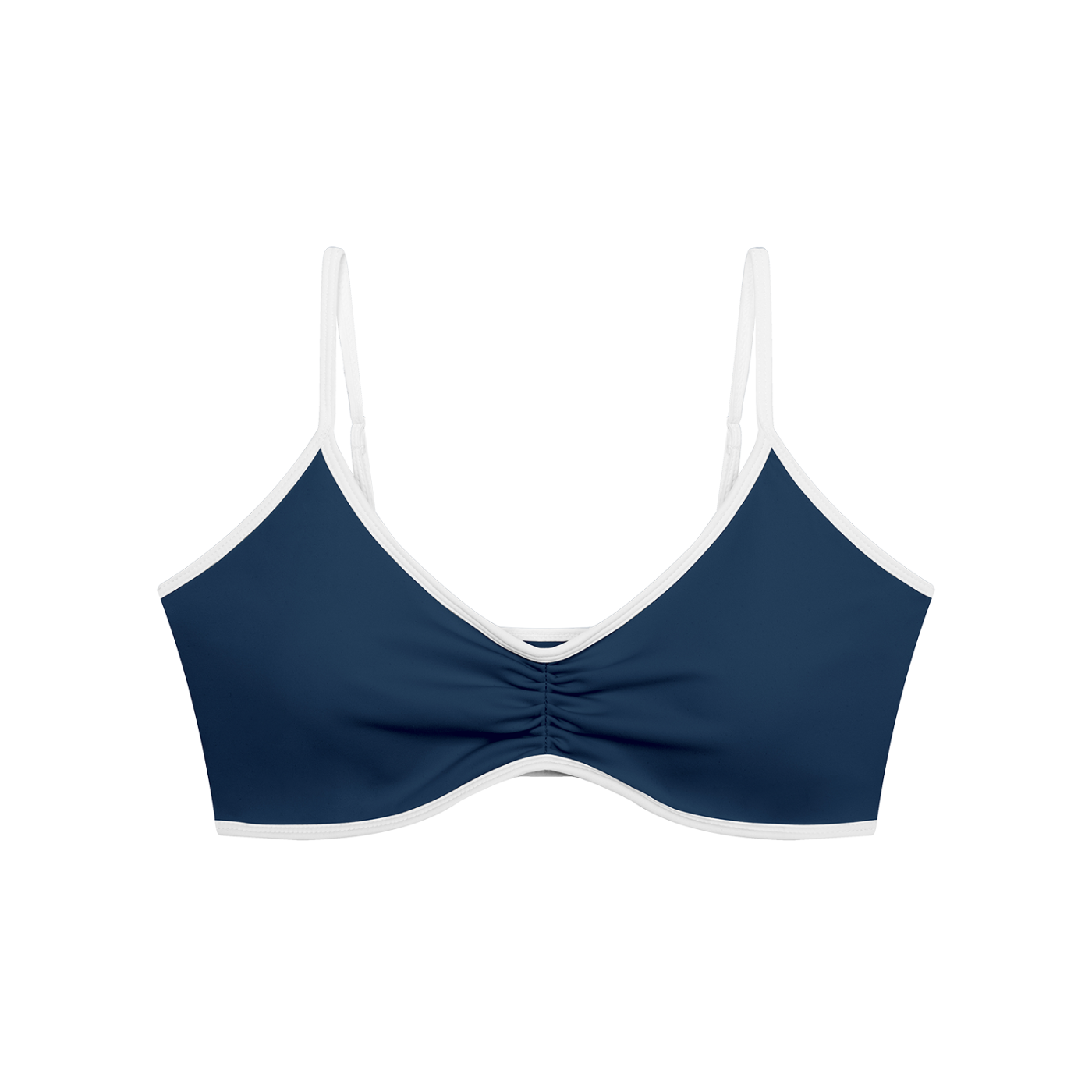 EMPIRE Color Block Ruched Sports Bra — Sculpted Power