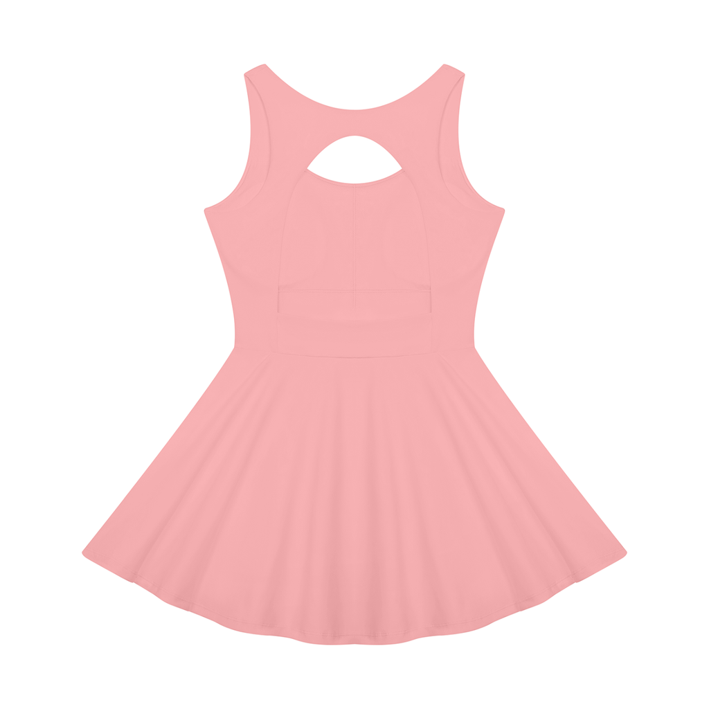 EMPIRE Women's Open-Back Tennis Dress — Empire Colorful Colibri