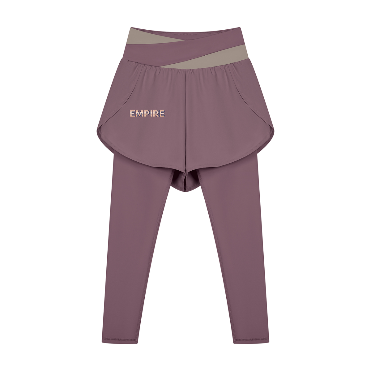 EMPIRE Gold Reflect Flare Yoga Leggings — Reflective Flow