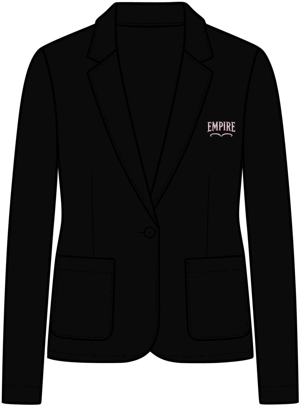 EMPIRE Women's Relaxed Knit Blazer