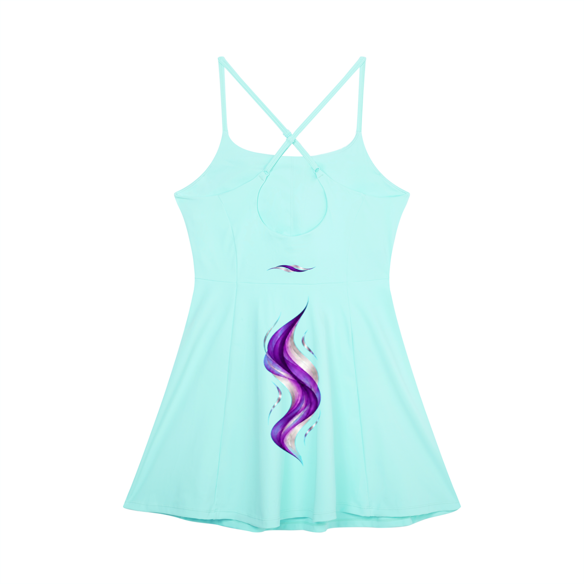 EMPIRE Women's Paneled A-Line Dress — Prism Tide