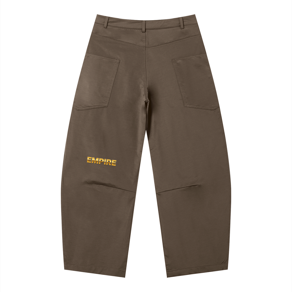 EMPIRE Barrel Leg Pants — Structured Ease