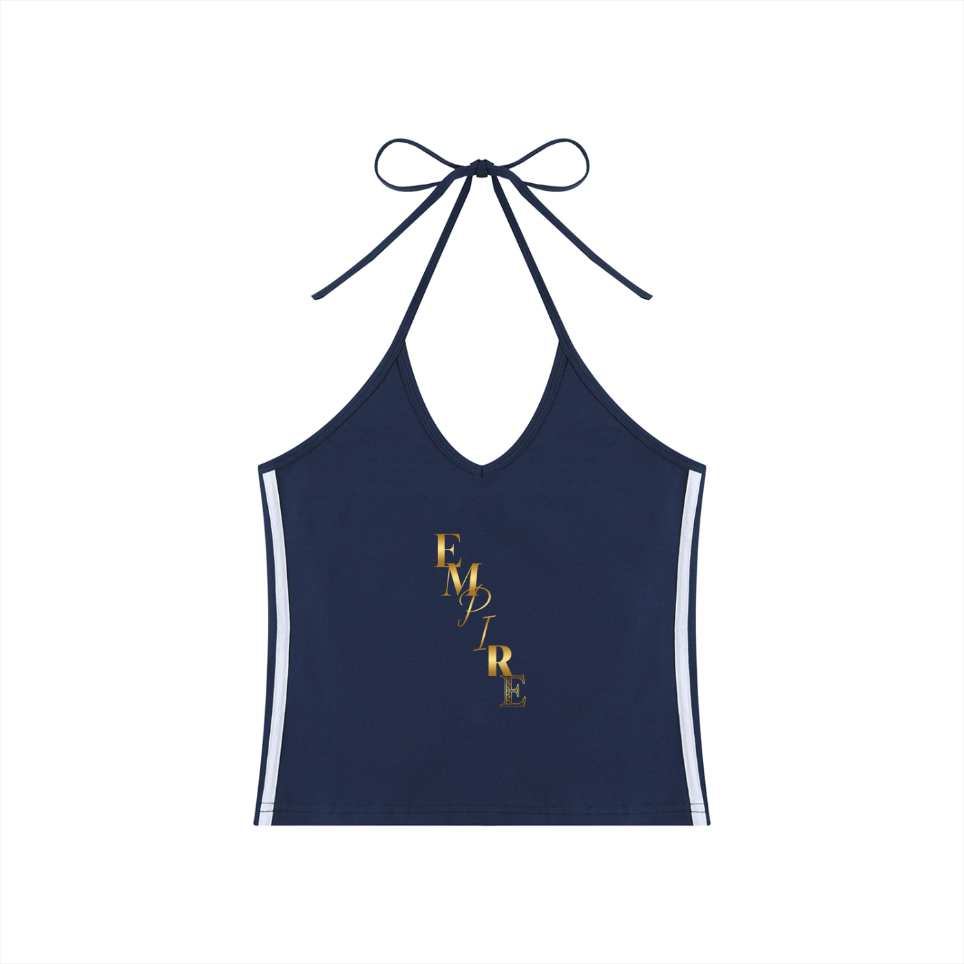 EMPIRE Halter Crop — Bare Confidence