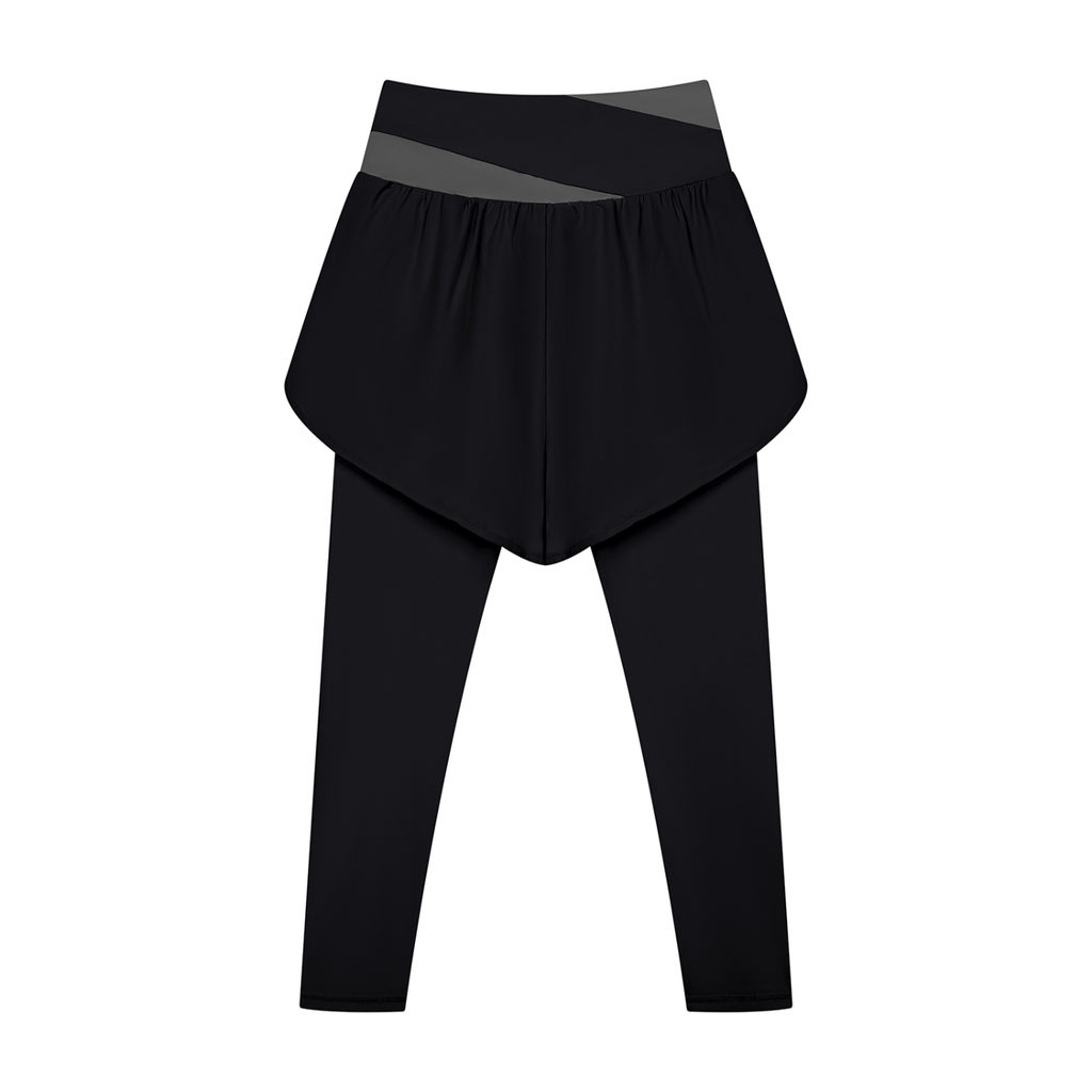 EMPIRE Gold Reflect Flare Yoga Leggings — Reflective Flow