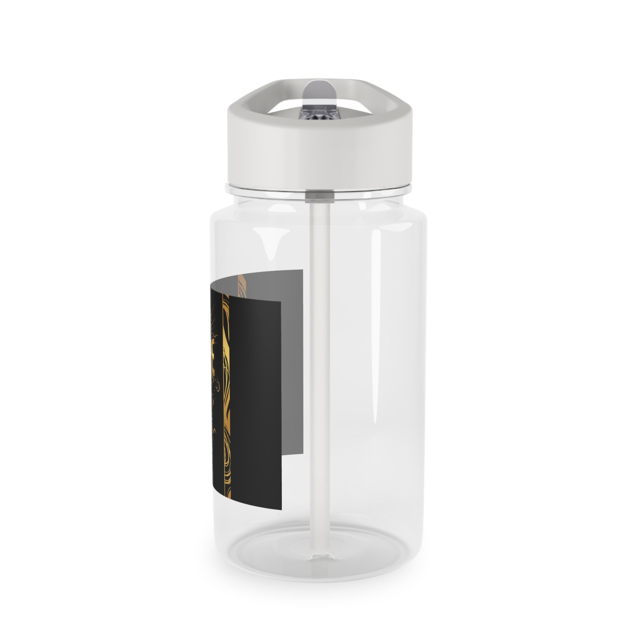 Tritan Water Bottle with Crown Design — 16.9oz BPA-Free