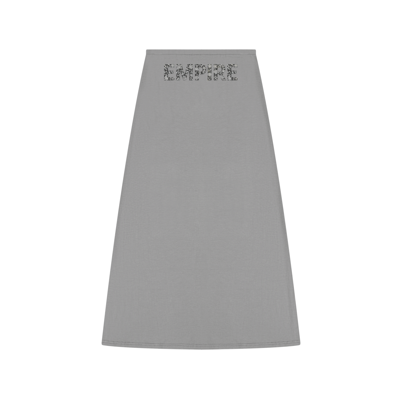 EMPIRE Solid Color Knit Maxi Skirt — Draped Authority