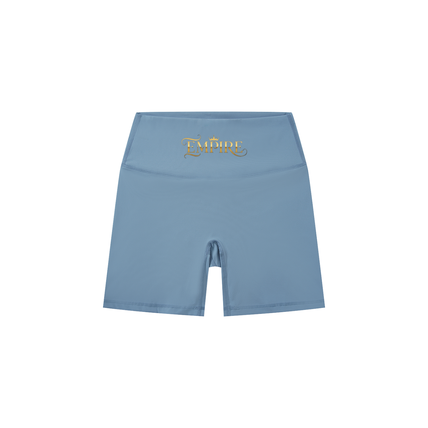 EMPIRE High-Waisted Biker Shorts — Power Crop