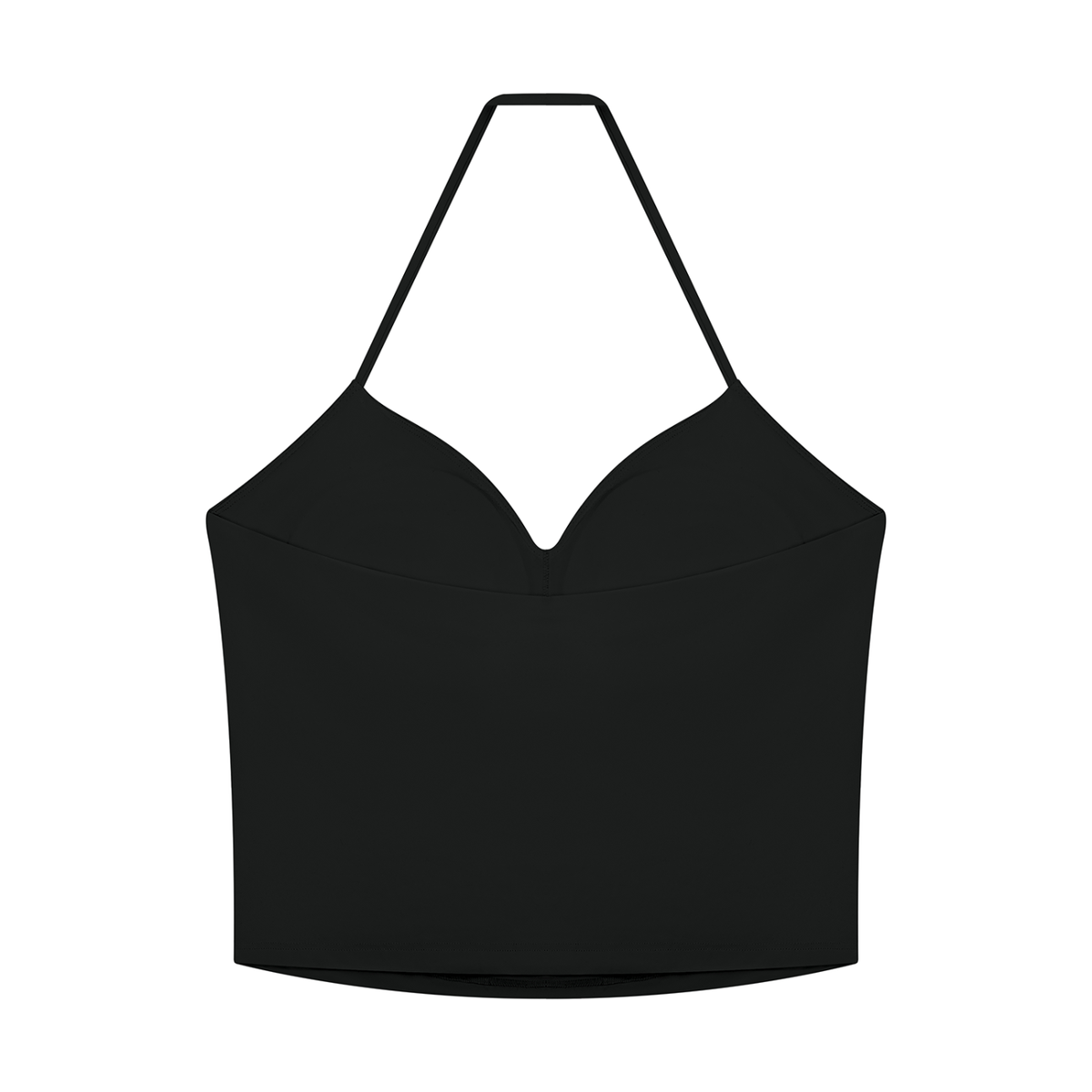 EMPIRE Women's Ruched Halter Crop Top — Empire Ornamental Arrow