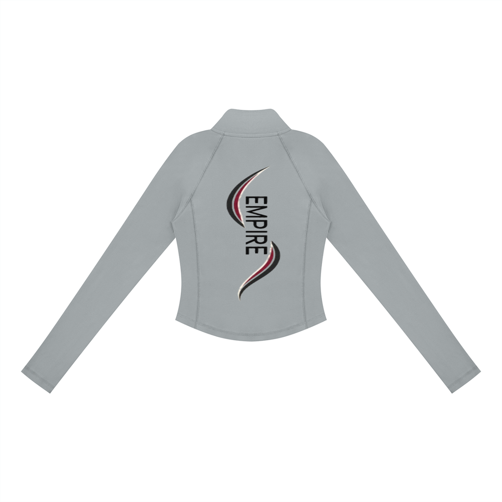 EMPIRE Women's Quarter-Zip Yoga T-Shirt — Flowline