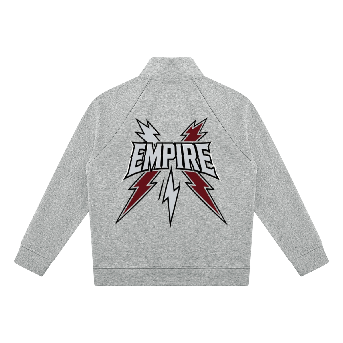 EMPIRE Men’s Stand-Collar Raglan Track Jacket — Voltage
