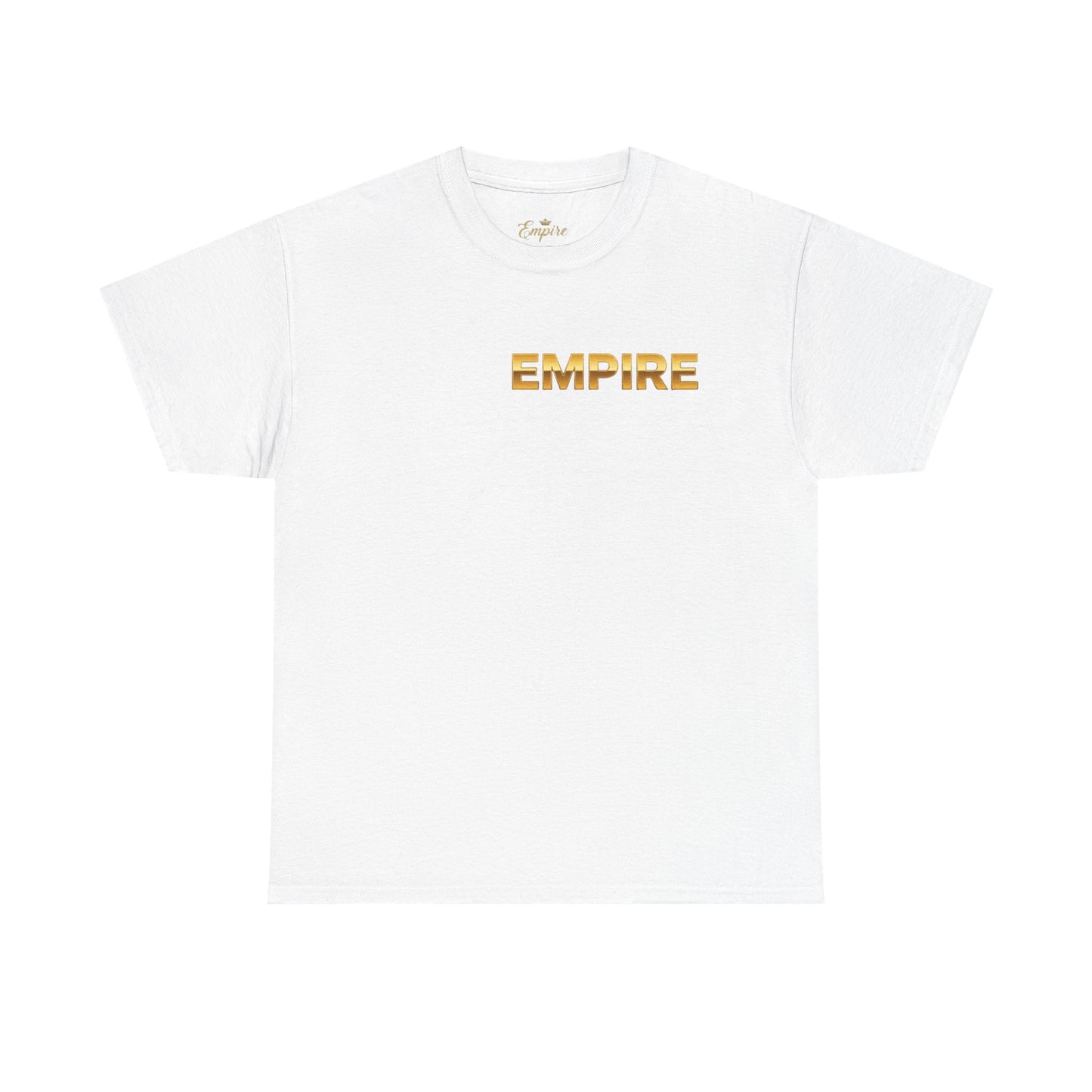 EMPIRE Crown Heavy Cotton Tee — Premium Men's T-Shirt