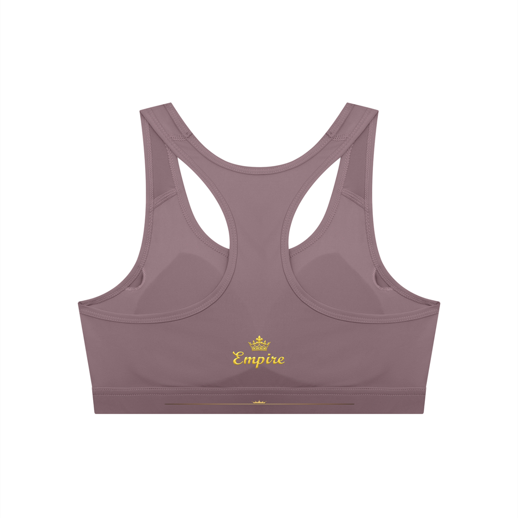 EMPIRE Cropped Sports Bra — Premium Women's Activewear