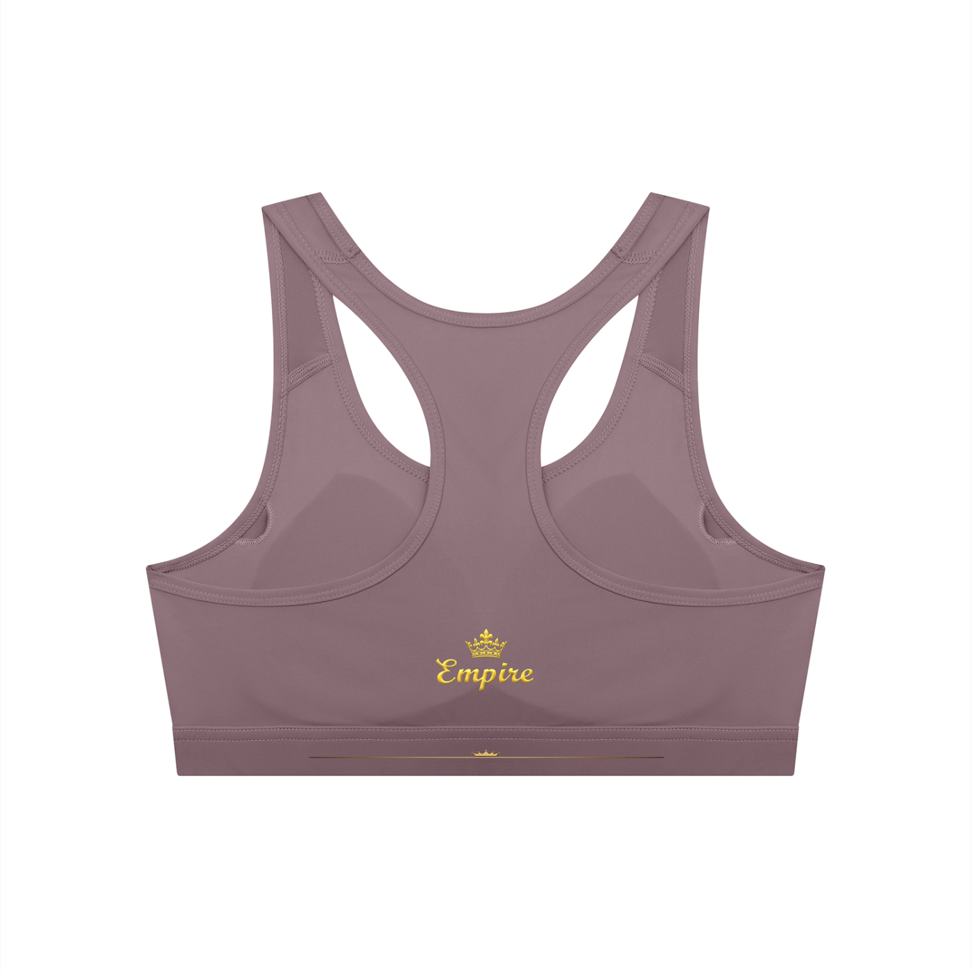 EMPIRE Cropped Sports Bra — Premium Women's Activewear
