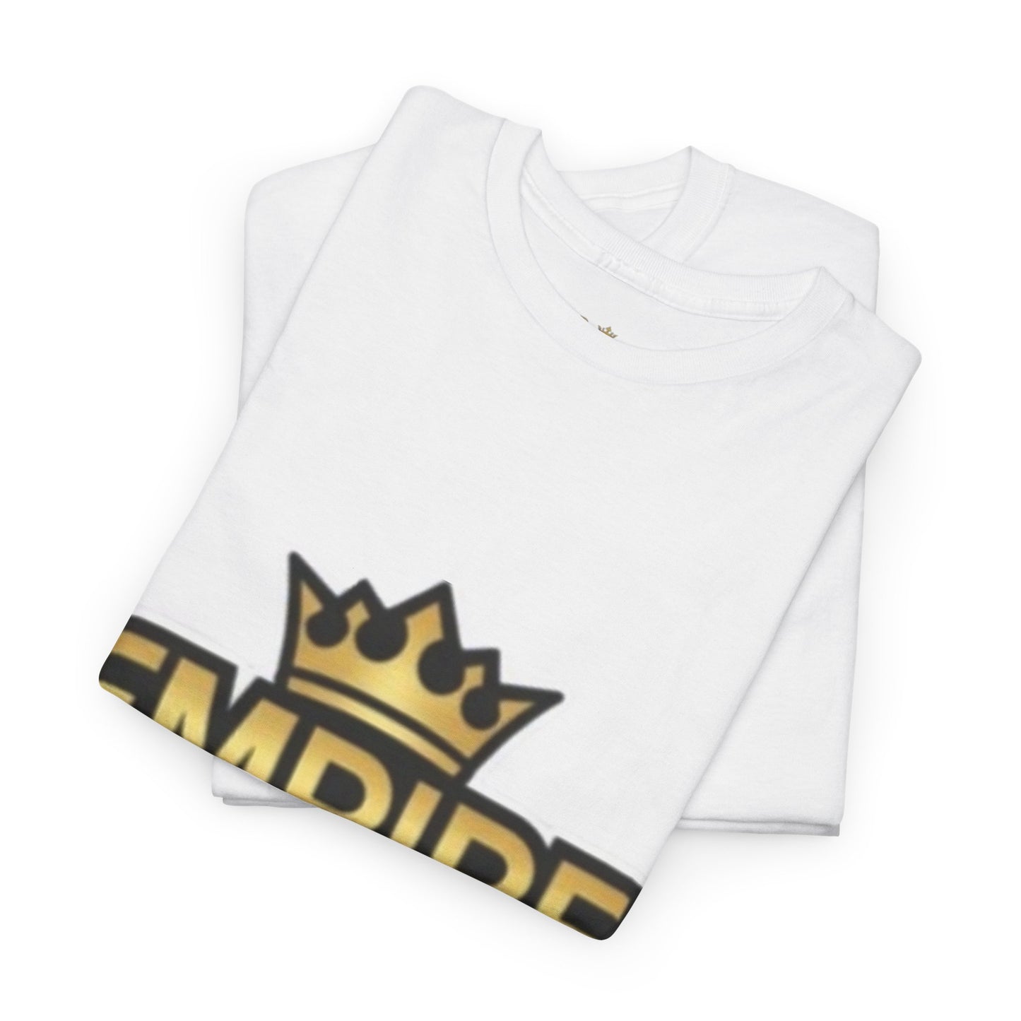 EMPIRE Crown Heavy Cotton Tee — Premium Men's T-Shirt