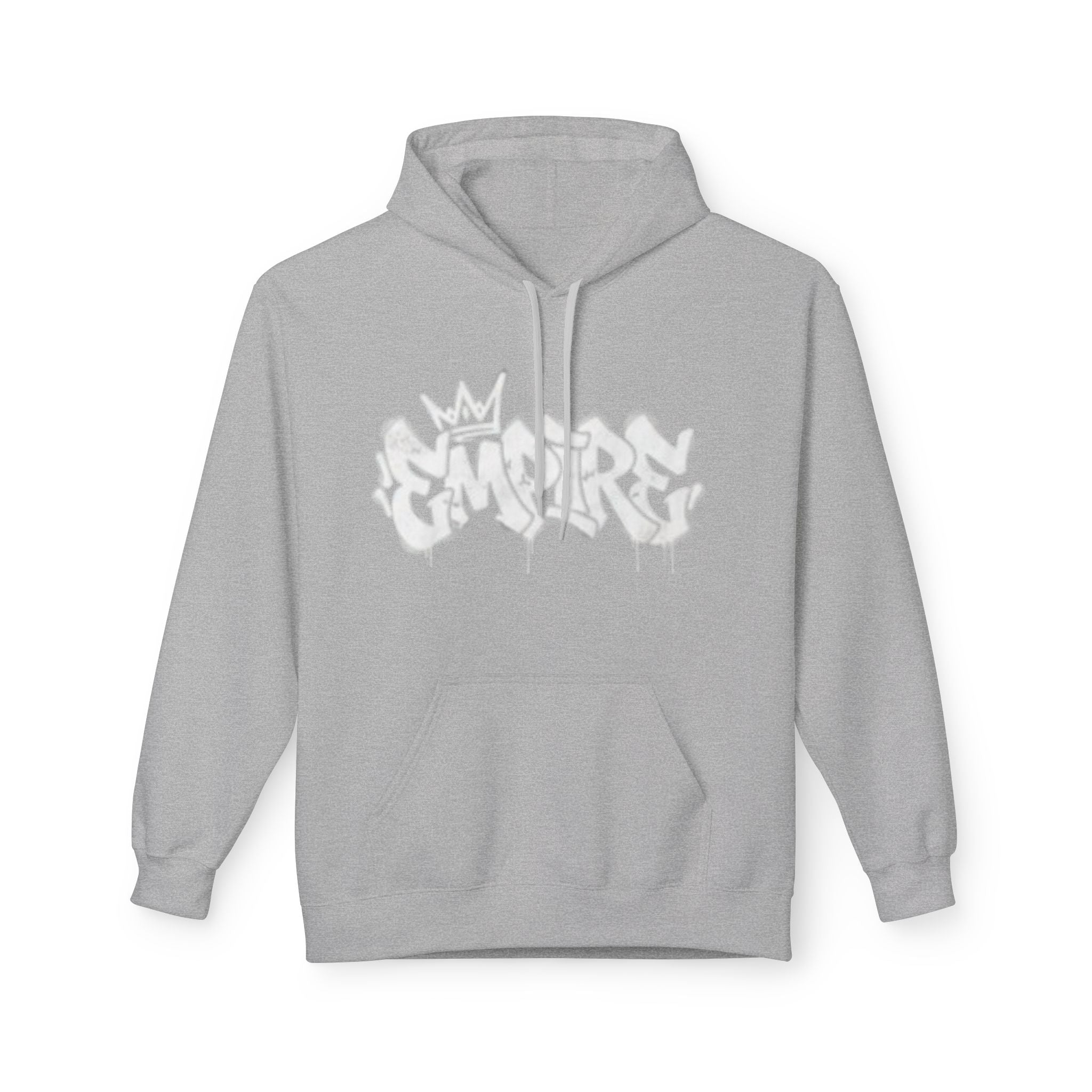 EMPIRE Graffiti Circle Full Zip Hoodie — Bold Men's Urban Streetwear