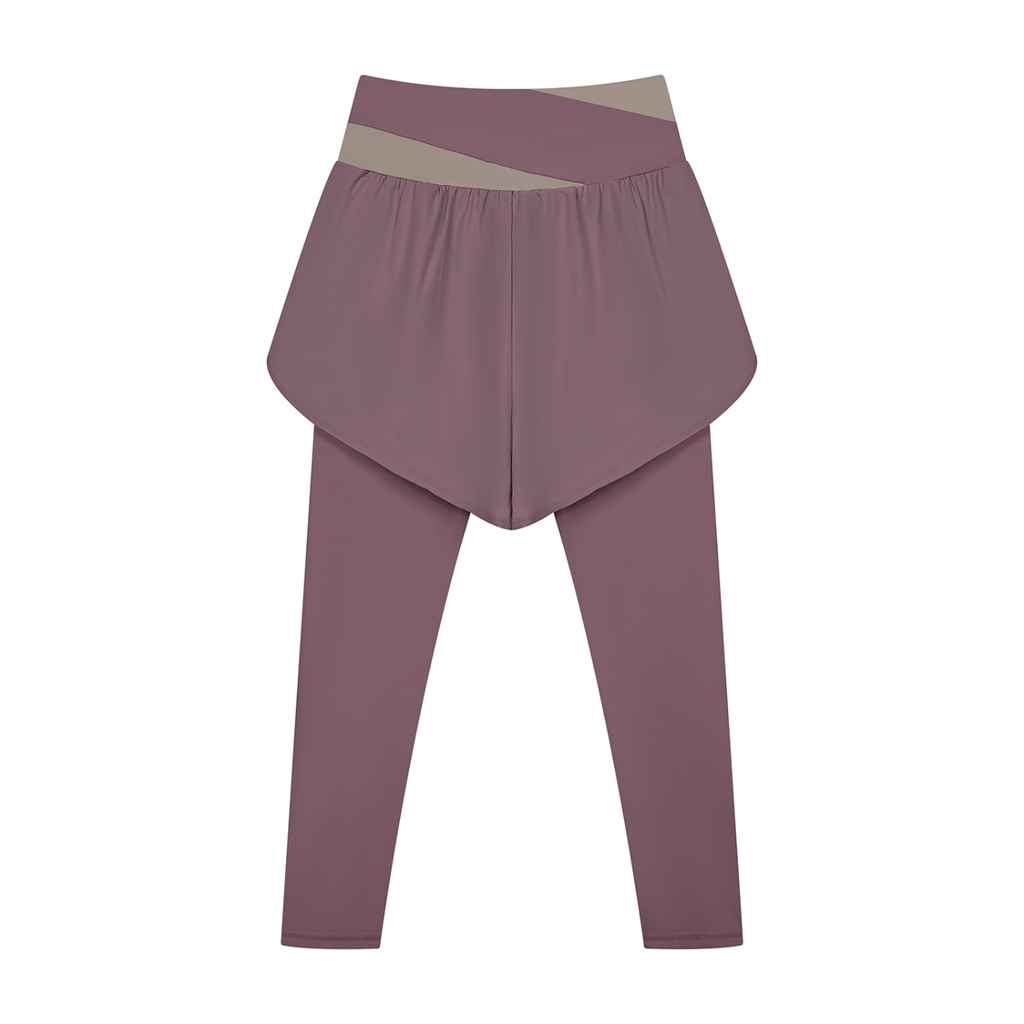 EMPIRE Gold Reflect Flare Yoga Leggings — Reflective Flow