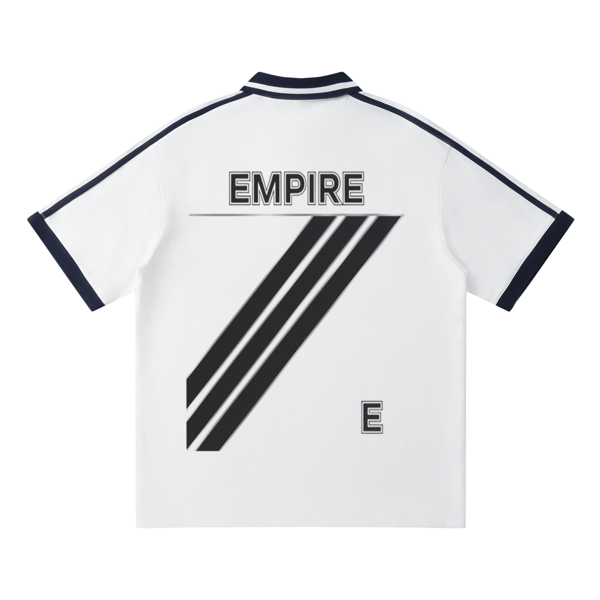EMPIRE Men’s Contrast-Piping Raglan Polo Shirt — Apex Polo
