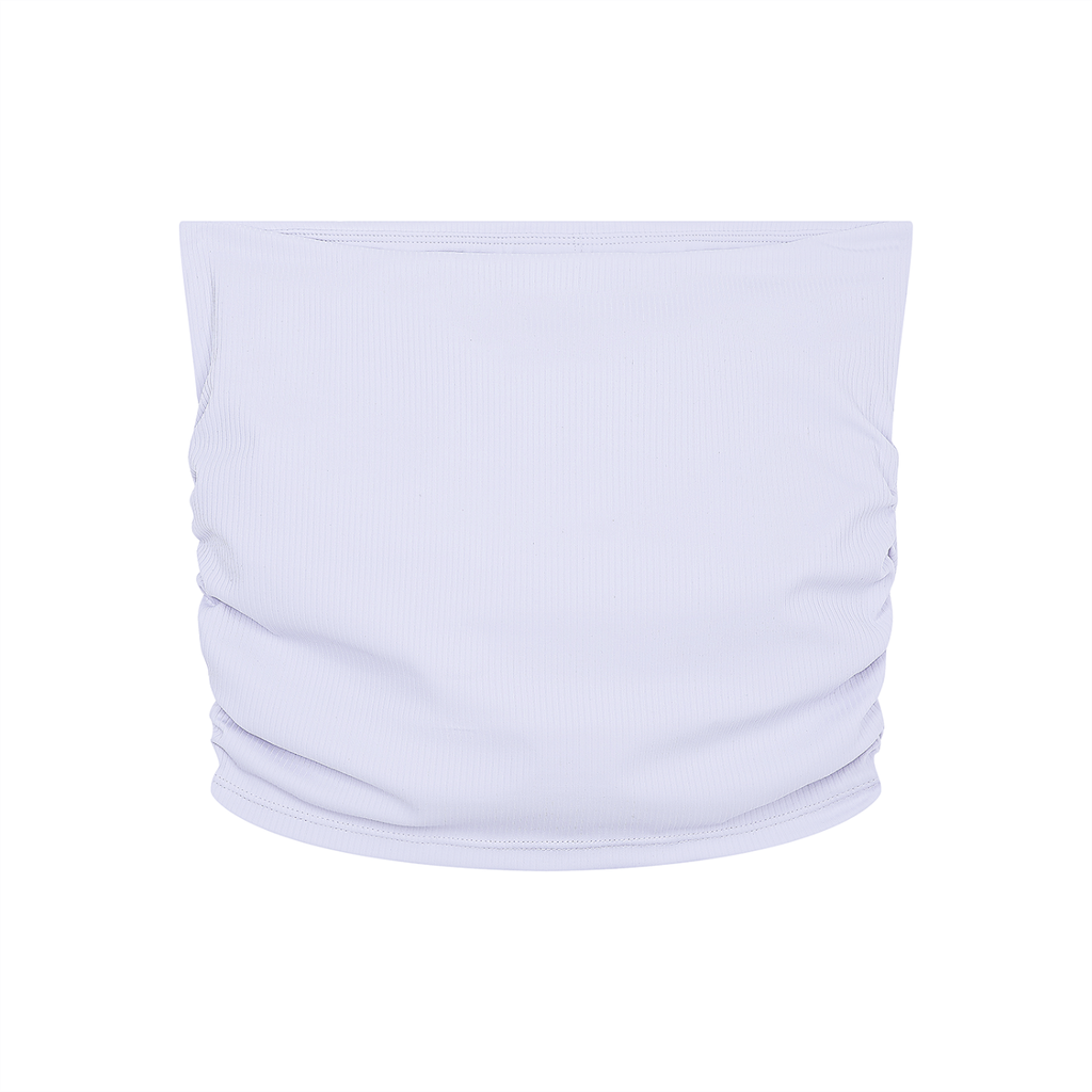 EMPIRE Ruched Crop Top — Performance Redefined