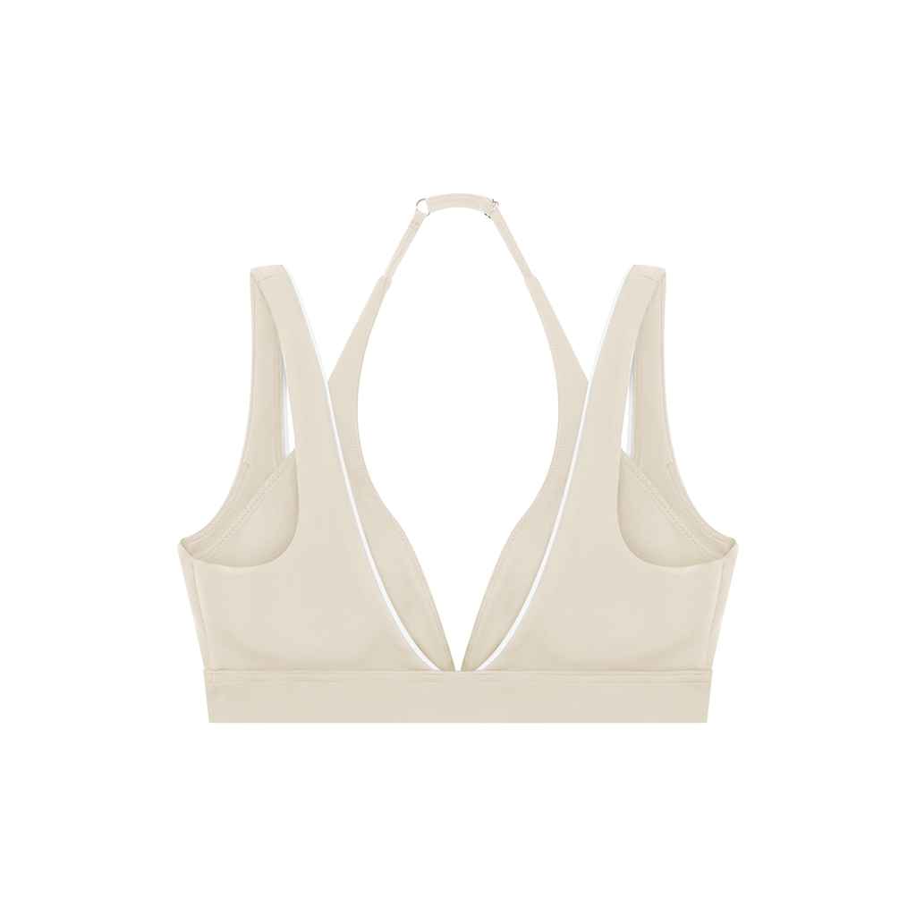 EMPIRE Halter Sports Bra — Cushioned Presence
